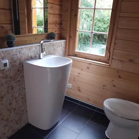 度假居 Blockhaus Mit Fahrraedern