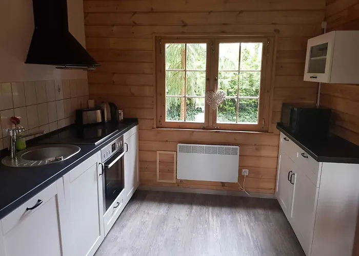 Blockhaus Mit Fahrraedern 度假居 *